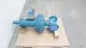 ITT DIA-FLO 4-2559-M-34-32135-P1 PNEUMATIC IRON FLANGED DIAPHRAGM VALVE 4IN 150 thumbnail 3