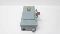 SQUARE D CHU361 NON-FUSIBLE DISCONNECT SWITCH 3P 600V-AC 30A AMP
