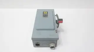 SQUARE D CHU361 NON-FUSIBLE DISCONNECT SWITCH 3P 600V-AC 30A AMP