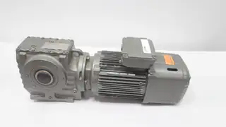 SEW EURODRIVE SA67 DRN90L4/BE2HR GEARMOTOR 460V-AC 2HP 3PH 66RPM