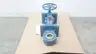 DEZURIK 9640487R001 KSV STEEL FLANGED KNIFE GATE VALVE 3IN 300 thumbnail 1