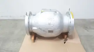 SPX M&J DAN-FLO 423-BNR-40 STEEL FLANGED AXIAL SURGE RELIEF VALVE 10IN 300