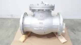 KITZ 150SCO STEEL FLANGED CHECK VALVE 10IN 150