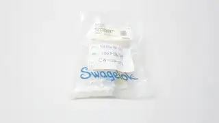 SWAGELOK B-1RM4-S4 BRASS NEEDLE VALVE 1/4IN TUBE