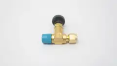 SWAGELOK B-4JN1 BRASS NEEDLE VALVE 1/4IN TUBE