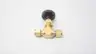 SWAGELOK B-1RS4 BRASS NEEDLE VALVE 3000PSI 1/4IN TUBE thumbnail 1