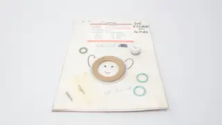FISHER RV100X00C32 2IN COMPOSITION-SEAT BALL SEAL REPAIR KIT