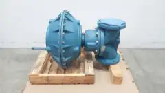 ITT 6-2559-M-34-33250-P1 DIA-FLO IRON PNEUMATIC FLANGED DIAPHRAGM VALVE 6IN 125