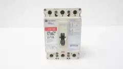 CUTLER HAMMER FDC3015L MOLDED CASE CIRCUIT BREAKER 15A AMP 600V-AC 3P