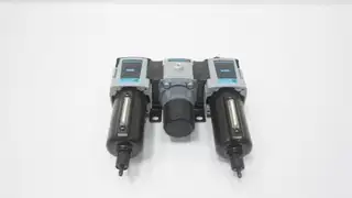 WILKERSON C18-03-FLG0B FILTER, REGULATOR AND LUBRICATOR COMBO 3/8IN 0-125PSI