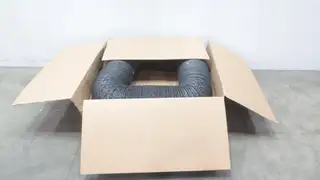 KURIYAMA FLEXAIR HTNP2-1200X25 NEO-DUCT BLACK NEOPRENE DUCTING HOSE 12IN X 25FT