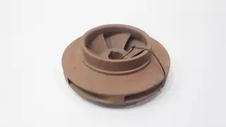 S-2811 IRON IMPELLER 6-VANE 10-1/2IN