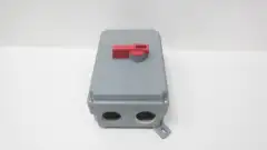 HUBBELL HBLDS6RC DISCONNECT SWITCH 60A AMP 600V-AC