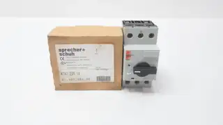 SPRECHER+ SCHUH KTA7-25S-1A MANUAL STARTER 0.63-1A AMP 0.5HP
