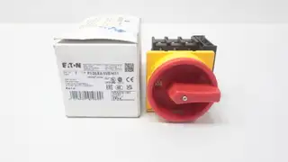 EATON P1-25/EA/SVB/HI11 NON-FUSIBLE DISCONNECT SWITCH 25A AMP 690V-AC 3P