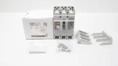 FUJI ELECTRIC BW250JAGU-3P125 MOLDED CASE CIRCUIT BREAKER 125A AMP 690V-AC 3P