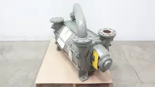 FLOWSERVE SIHI LPHR-75340-AB-ADG-0B-0 IRON TWO-STAGE LIQUID RING VACUUM PUMP 4IN