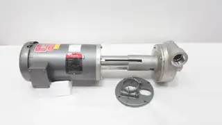 GUSHER 11019NS-B STAINLESS CENTRIFUGAL PUMP 208-230/460V-AC 2IN 2HP 1.5IN