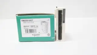 SCHNEIDER TM2DDI16DT 16PT I/O EXPANSION MODULE 24V-DC
