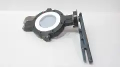 DURCO 6-BTL-480V13NW IRON LUGGED MANUAL BUTTERFLY VALVE 6IN