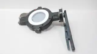 DURCO 6-BTL-480V13NW IRON LUGGED MANUAL BUTTERFLY VALVE 6IN