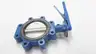 ABZ 1128  LUGGED MANUAL STAINLESS IRON BUTTERFLY VALVE 6IN thumbnail 3