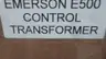 EMERSON E500 TRANSFORMER 1PH 240/480V-AC 120V-AC 500W thumbnail 6