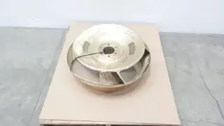 FLOWSERVE 2114541-007 3FRBH101 BRASS 5-VANE PUMP IMPELLER 28IN OD