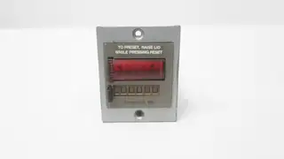 HENGSTLER 400 ELECTROMECHANICAL COUNTER 24V-DC