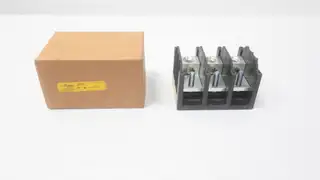 COOPER BUSSMANN 16383-3 POWER DISTRIBUTION TERMINAL BLOCK  380A 600V-AC