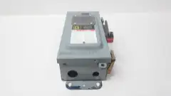 SQUARE D CHU361AWK NON-FUSIBLE DISCONNECT SWITCH 30A AMP 3P