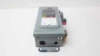 SQUARE D CHU361AWK NON-FUSIBLE DISCONNECT SWITCH 30A AMP 3P