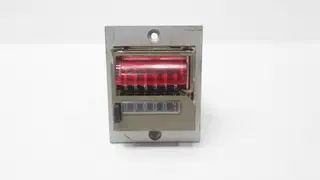 HENGSTLER G04221891 6-DIGIT ELECTROMECHANICAL COUNTER 115V-AC