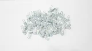 BOX OF 70 THOMAS & BETTS A100-3/8EGC SPRING CHANNEL NUT 3/8IN