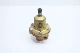 FISHER 1301F-2 BRASS PRESSURE REDUCING REGULATOR VALVE 1/4IN NPT