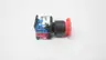 FUJI ELECTRIC AR22V5R-11R 22MM EMERGENCY STOP PUSH BUTTON thumbnail 2