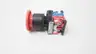 FUJI ELECTRIC AR22V5R-11R 22MM EMERGENCY STOP PUSH BUTTON thumbnail 4