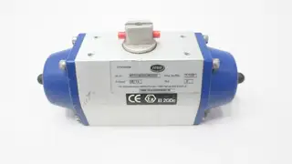 REVO RD70060050R0000 QUARTER-TURN DOUBLE-ACTING PNEUMATIC VALVE ACTUATOR 100PSI