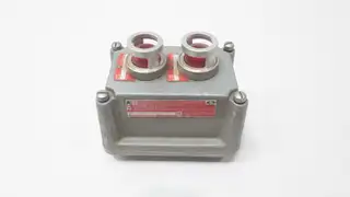 KILLARK FXCS-0B30-RL DOUBLE COVER RED PILOT LIGHT ASSEMBLY