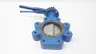 ABZ 1128 LUGGED IRON STAINLESS MANUAL BUTTERFLY VALVE 4IN thumbnail 4