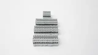 BOX OF 48 PHOENIX CONTACT 3005015 FEED THROUGH TERMINAL BLOCK
