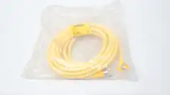 TURCK WYM RKM 56-8M CORDSET CABLE 600V-AC/DC 8M