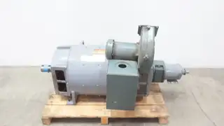 GE KINAMATIC 5CD204RA843A800 DC MOTOR CD409AT 150HP 1750RPM 500V-DC