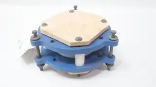 CRANE R6905-064WD RESISTOFLEX LINED PTFE FLANGED EXPANSION JOINT 4IN