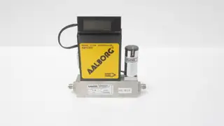 OMEGA GFC37 DIGITAL MASS FLOW CONTROLLER 12V-DC 0-30LPM H2 1/8IN NPT