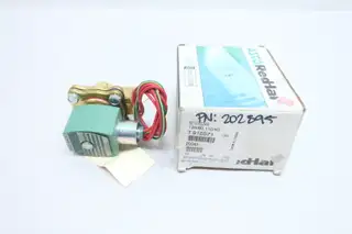 ASCO 8210G002HW RED-HAT II SOLENOID VALVE 1/2IN NPT 120V-AC