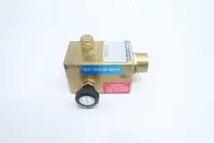 CHEMTEC EFV-250-B MRS B-857 MANUAL BRASS RESET EXCESS FLOW VALVE 1/4IN NPT