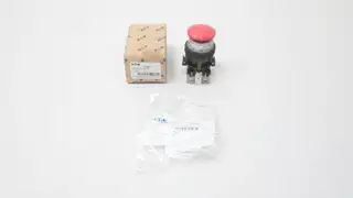 EATON HT8CBR 2 POS RED MUSHROOM HEAD PUSH-PULL BUTTON