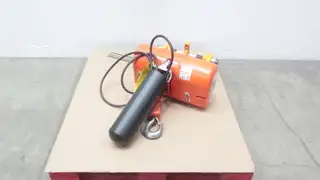 COLUMBUS MCKINNON HARRINGTON MODEL R PT020 TF2-S28 HOIST 2TON 1HP 1PH 120V-AC