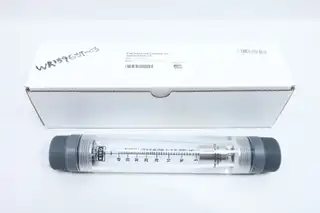 KING INSTRUMENT 7205020131W ACRYLIC TUBE ROTAMETER 1.5IN WATER 5-40GPM
